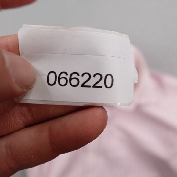 Gucci Shirt Men Large 16/41 Pink White Stripes Button Up Long Sleeve Dress Shir - Picture 13 of 13